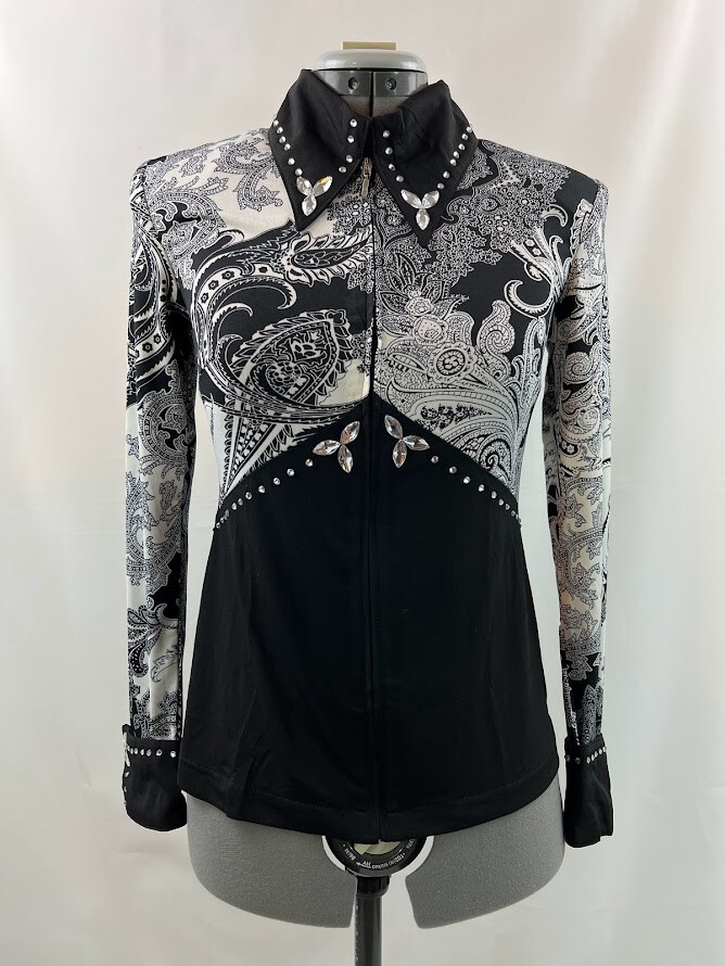 XLarge Western Show Pleasure Rail Shirt Jacket Clothes Showmansh