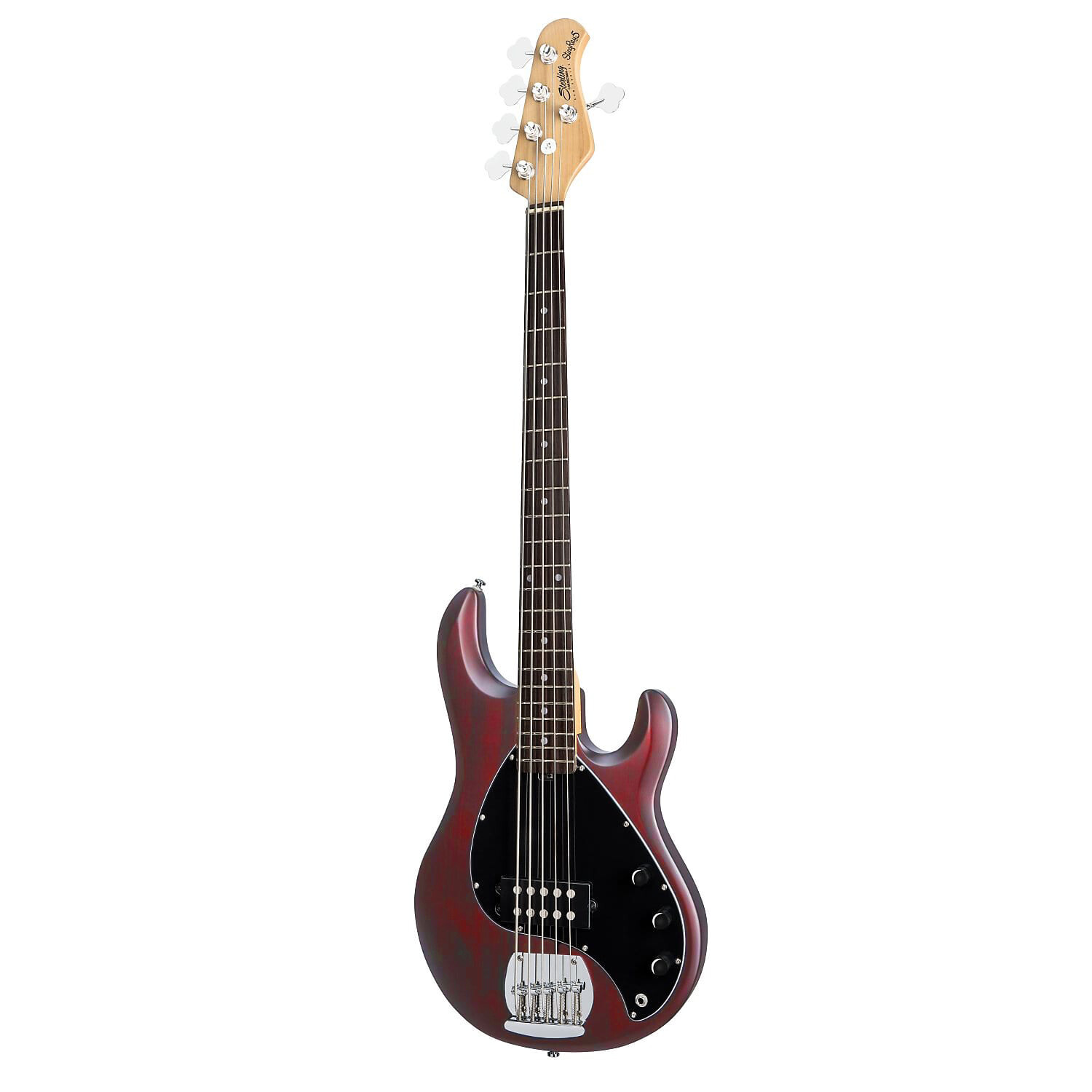 Sterling by Music Man Ray5 Stingray 5 String Bass, Walnut Satin