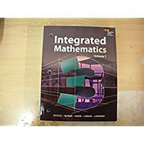 HMH Integrated Math 3: Interactive Student Edition Volume 1 (con