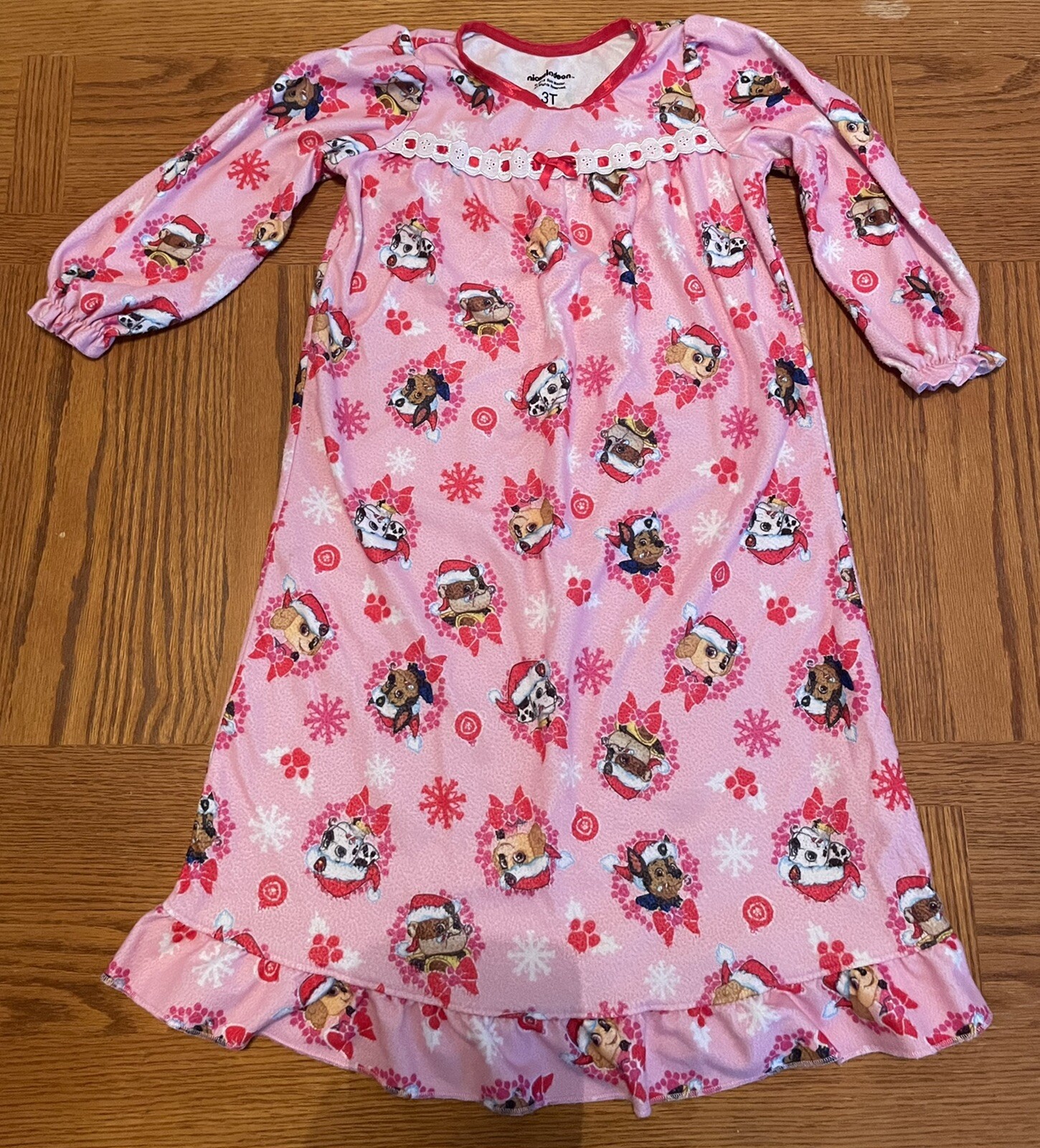 Nickelodeon Paw Patrol Girls Nightgown Size 3T