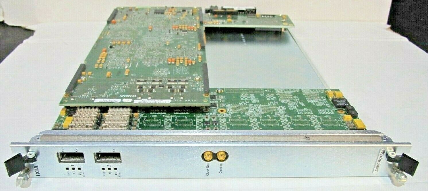 Ixia Optixia LSM10GXM2XP-01 10 Gigabit Ethernet 2 port module, 8