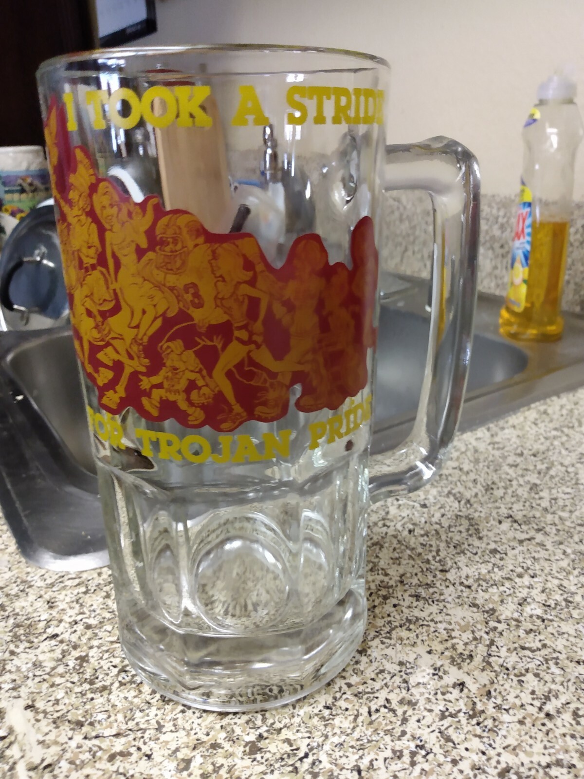 USC TROJAN FOOTBALL MUG